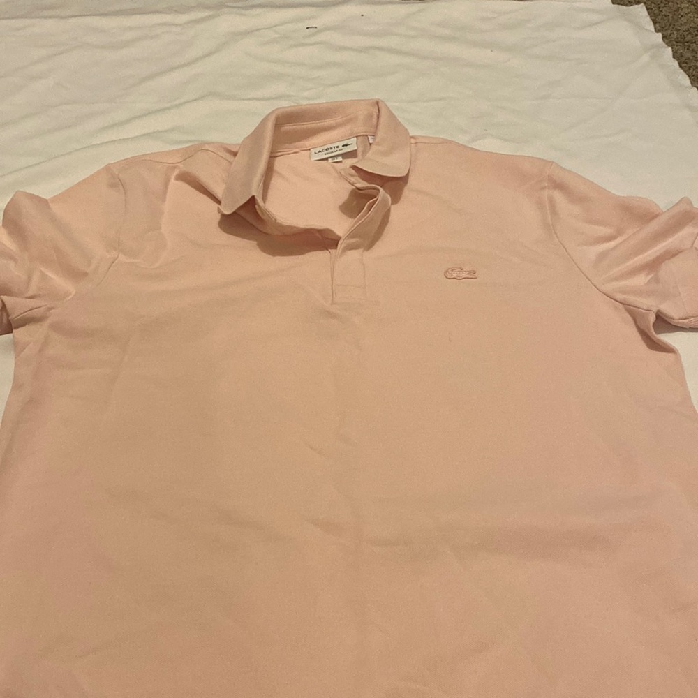 A Lacoste polo T-shirt